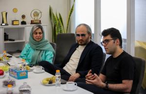 بازدید رییس صندوق نوآوری و شکوفایی از هلدینگ دانش‌بنیان پگاه داده کاوان شریف
