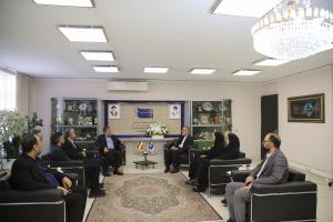 بازدید رییس صندوق نوآوری و شکوفایی از خبرگزاری ایرنا به مناسبت روز خبرنگار