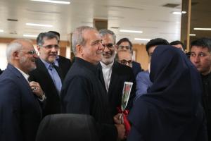 بازدید رییس صندوق نوآوری و شکوفایی از خبرگزاری ایرنا به مناسبت روز خبرنگار