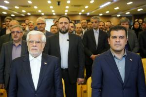 آیین تکریم اعضای هیات عامل دور چهارم و معارفه اعضای هیات عامل دور پنجم صندوق نوآوری و شکوفایی با حضور معاون اول رئیس‌جمهور