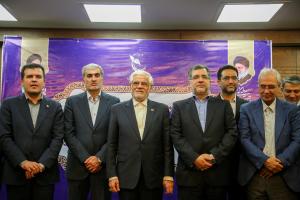 آیین تکریم اعضای هیات عامل دور چهارم و معارفه اعضای هیات عامل دور پنجم صندوق نوآوری و شکوفایی با حضور معاون اول رئیس‌جمهور